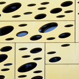 Preview wallpaper holes, panels, architecture, geometry, design, abstraction