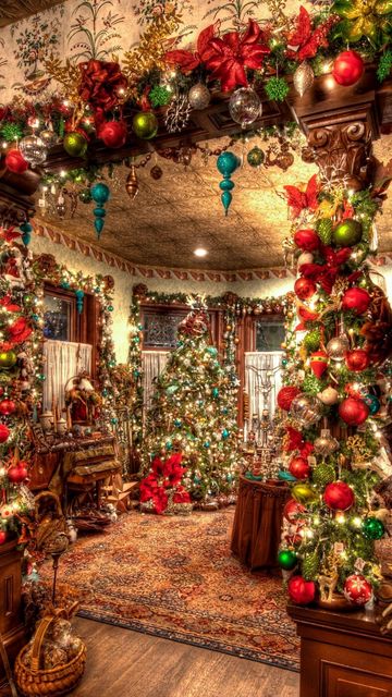 360x640 Wallpaper holiday, christmas, ornaments, toys, christmas tree