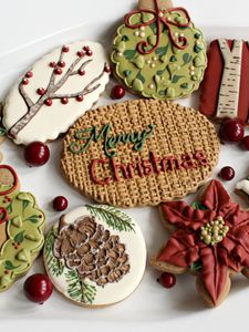 Preview wallpaper holiday, cookies, sweets, treats, new year, mood