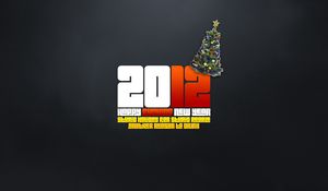 Preview wallpaper holiday, new year, inscription