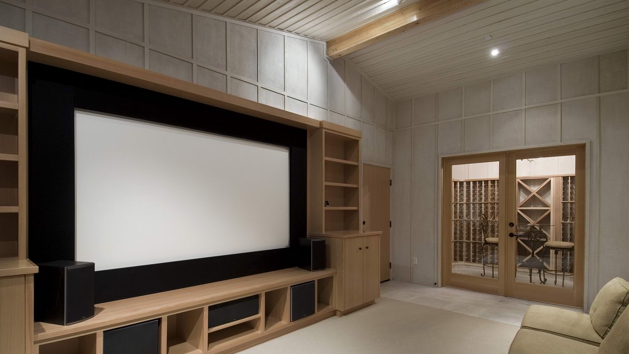 Wallpaper home theater, furniture, interior