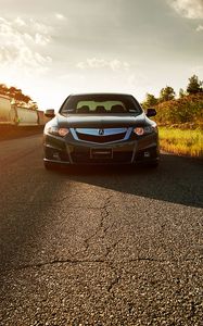 Preview wallpaper honda, accord, acura, tsx, front view