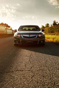 Preview wallpaper honda, accord, acura, tsx, front view