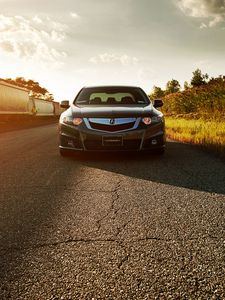 Preview wallpaper honda, accord, acura, tsx, front view