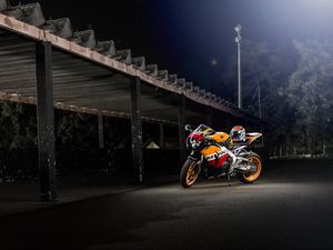 Preview wallpaper honda, cbr1000rr, repsol, motorcycle, bike