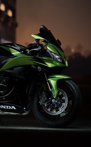 Preview wallpaper honda cbr600rr, sportbike, motorcycle, side view