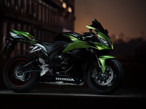 Preview wallpaper honda cbr600rr, sportbike, motorcycle, side view