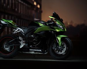 Preview wallpaper honda cbr600rr, sportbike, motorcycle, side view