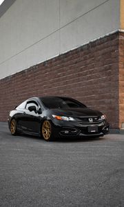 Preview wallpaper honda civic si, honda, car, side view