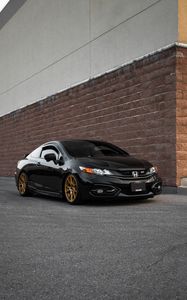 Preview wallpaper honda civic si, honda, car, side view