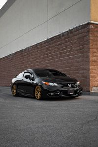 Preview wallpaper honda civic si, honda, car, side view