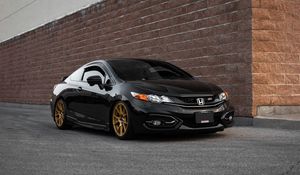 Preview wallpaper honda civic si, honda, car, side view