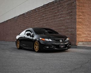 Preview wallpaper honda civic si, honda, car, side view