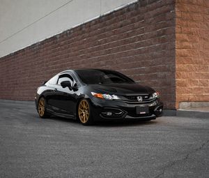 Preview wallpaper honda civic si, honda, car, side view