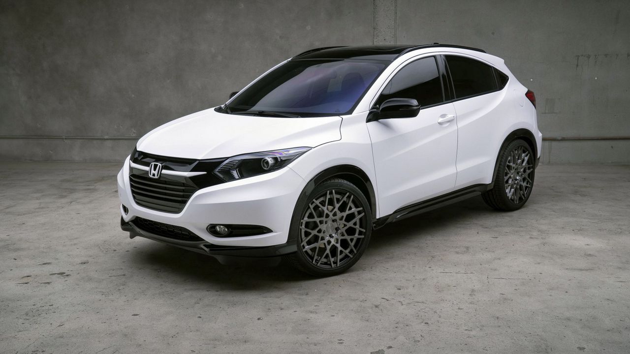 Wallpaper honda, hrv, white, side view hd, picture, image