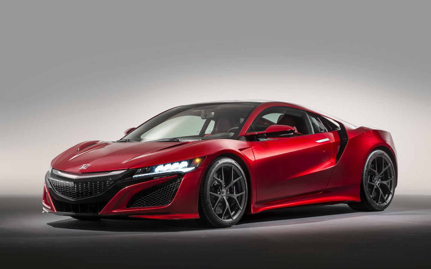 Download Wallpaper 1440x900 Honda Nsx 15 Red Widescreen 16 10 Hd Background