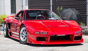 Preview wallpaper honda nsx, honda, car, red