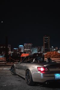 Preview wallpaper honda s2000, honda, car, silver, city