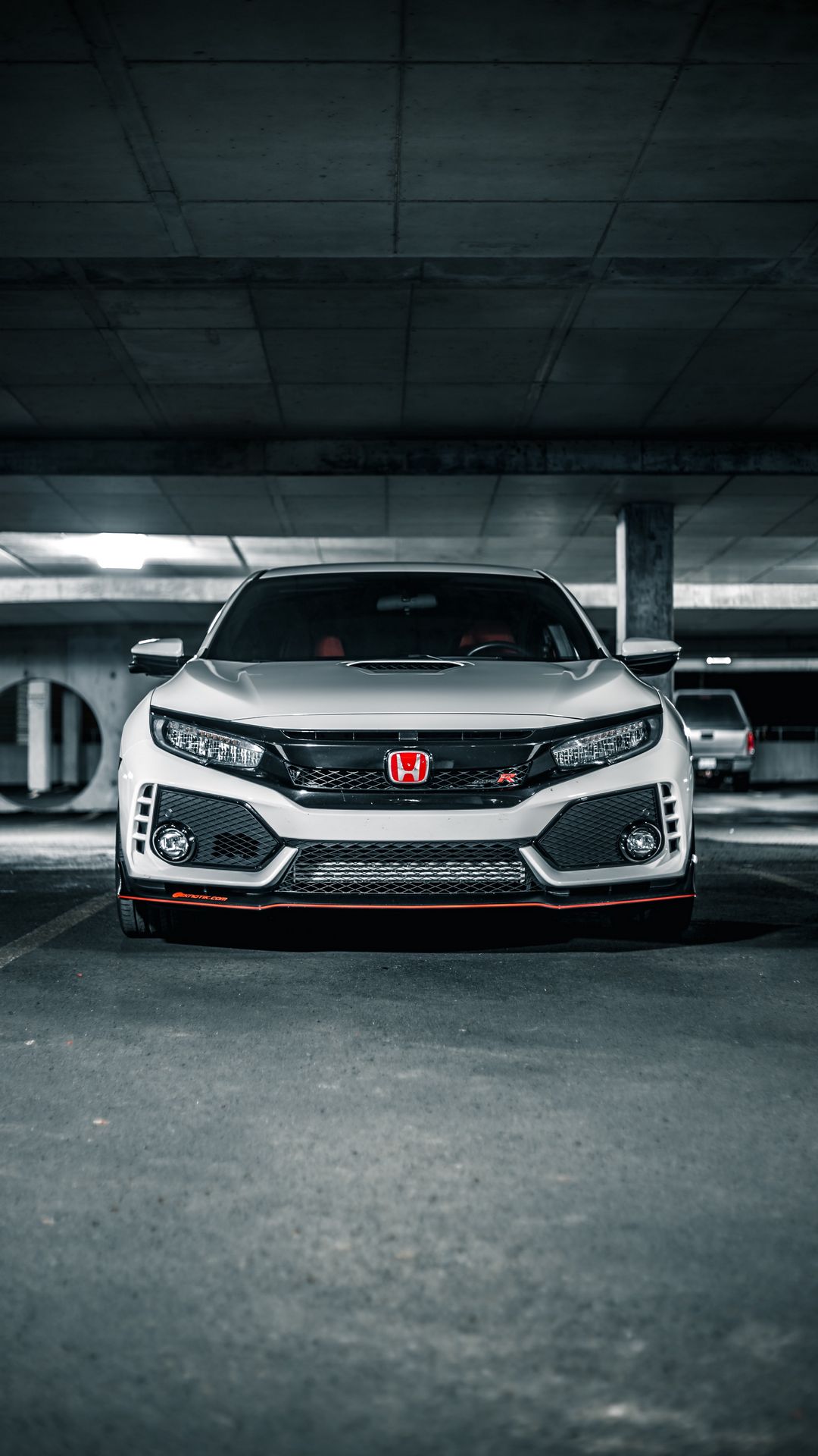 1080x1920 Wallpaper honda type r, honda, car, front view