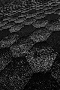 Preview wallpaper honeycomb, hexagon, surface, gray
