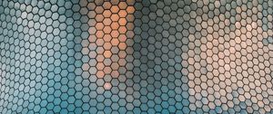 Preview wallpaper honeycomb, pattern, texture, surface
