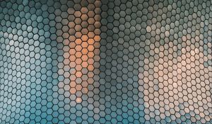 Preview wallpaper honeycomb, pattern, texture, surface