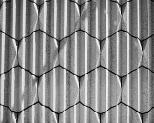 Preview wallpaper honeycombs, stripes, lines, light