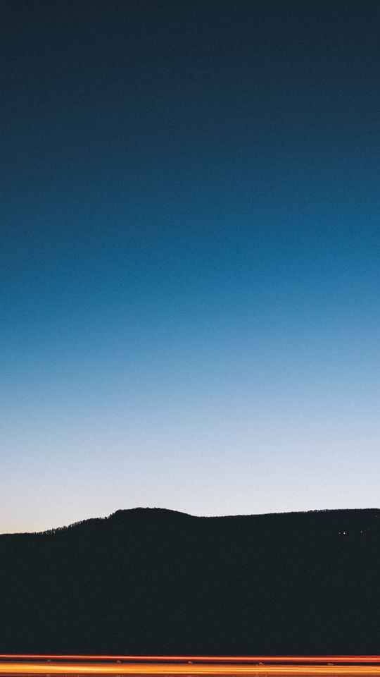 540x960 Wallpaper horizon, mountains, sky