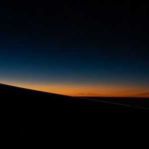 Preview wallpaper horizon, night, sunset, sky, dark