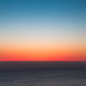 Preview wallpaper horizon, sea, sunset, sky