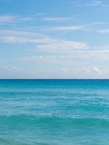 Preview wallpaper horizon, sky, sea, ocean, blue