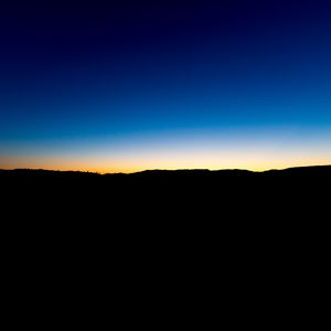 Preview wallpaper horizon, sky, sunset, night