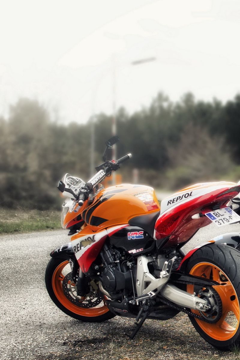 Download wallpaper 800x1200 hornet and cb100r, bikes, road iphone 4s/4 for  parallax hd background