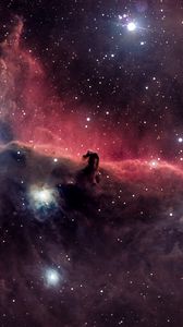 Preview wallpaper horsehead nebula, galaxy, space, stars, clouds, universe