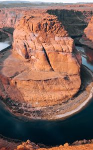 Preview wallpaper horseshoe bend, rocks, river, arizona, usa