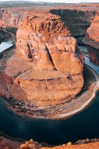 Preview wallpaper horseshoe bend, rocks, river, arizona, usa