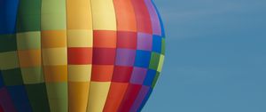 Preview wallpaper hot air balloon, colorful, sky
