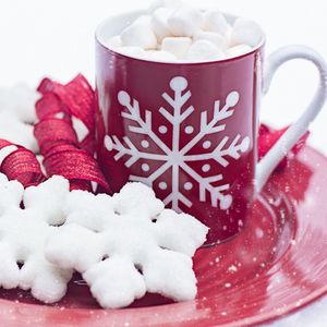 Preview wallpaper hot chocolate, marshmallows, cookies