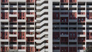 Preview wallpaper house, building, architecture, geometry, facade