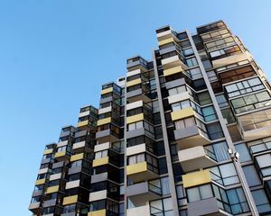 Preview wallpaper house, building, architecture, balconies