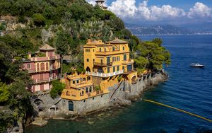 Italian Riviera, Portofino Mural - John Scanlan - Murals Your Way