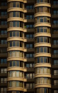 Preview wallpaper house, building, windows, balconies, architecture