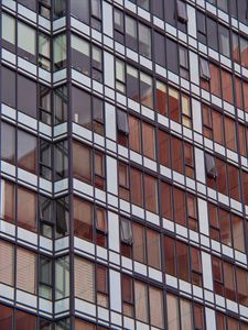 Preview wallpaper house, facade, windows, glass, architecture