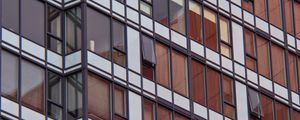 Preview wallpaper house, facade, windows, glass, architecture