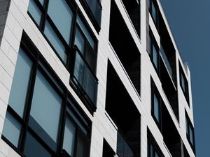 Preview wallpaper house, facade, windows, architecture