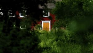 Preview wallpaper house, trees, grass, nature