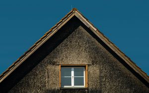 Preview wallpaper house, window, roof, building