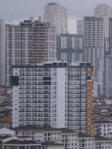 Preview wallpaper houses, buildings, architecture, city, windows