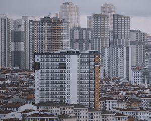 Preview wallpaper houses, buildings, architecture, city, windows