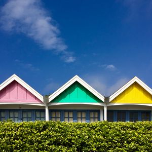 Preview wallpaper houses, buildings, colorful